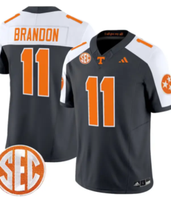 Faizon Brandon Jersey #11 Tennessee Vols 2026 Vapor Limited Stitched by My Store NCAA Football Jerseys