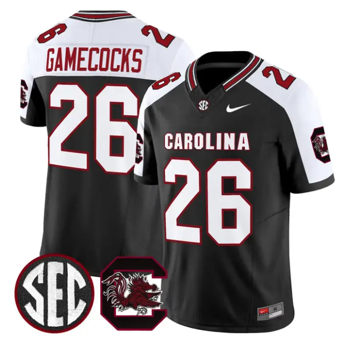 Gamecocks Jersey #26 South Carolina Gamecocks 2026 Stitched 1 Gamecocks Jersey #26 South Carolina Gamecocks 2026 Stitched by My Store NCAA Football Jerseys