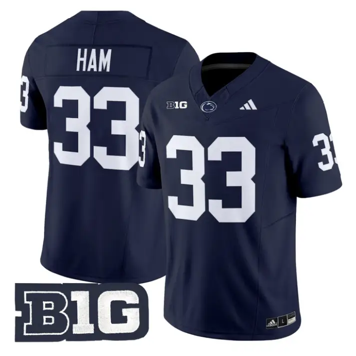 Jack Ham Jersey #33 Penn State Nittany 2026 Limited Stitched 2 Jack Ham Jersey #33 Penn State Nittany 2026 Limited Stitched by My Store NCAA Football Jerseys