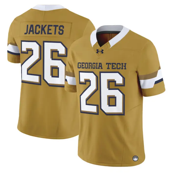 Jackets Jersey #26 Georgia Tech Yellow Jackets 2026 Vapor Limited Stitched 1 Jackets Jersey #26 Georgia Tech Yellow Jackets 2026 Vapor Limited Stitched by My Store NCAA Football Jerseys