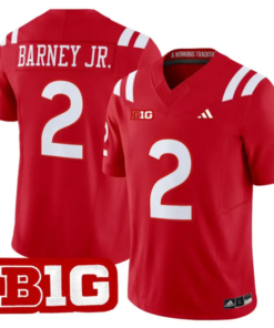 Jacory Barney Jr Jersey #2 Nebraska Cornhuskers 2026 Vapor Stitched 8 Jacory Barney Jr Jersey #2 Nebraska Cornhuskers 2026 Vapor Stitched by My Store NCAA Football Jerseys