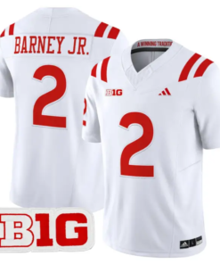 Jacory Barney Jr Jersey #2 Nebraska Cornhuskers 2026 Vapor Stitched 9 Jacory Barney Jr Jersey #2 Nebraska Cornhuskers 2026 Vapor Stitched by My Store NCAA Football Jerseys