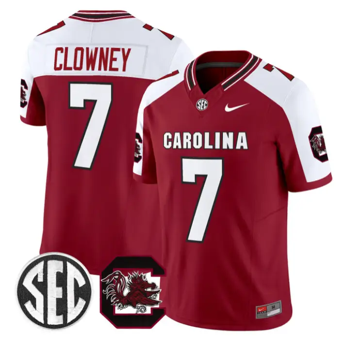 Jadeveon Clowney Jersey #7 South Carolina Gamecocks 2026 Stitched by My Store NCAA Football Jerseys