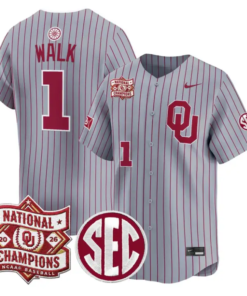 Jason Walk Jersey #1 Oklahoma 2026 National Champions Patch Stitched 7 Jason Walk Jersey #1 Oklahoma 2026 National Champions Patch Stitched by My Store