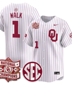 Jason Walk Jersey #1 Oklahoma 2026 National Champions Patch Stitched 8 Jason Walk Jersey #1 Oklahoma 2026 National Champions Patch Stitched by My Store
