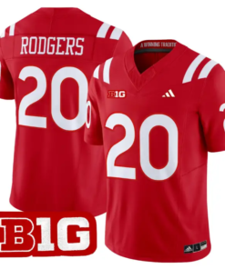 Johnny Rodgers Jersey #20 Nebraska Cornhuskers 2026 Vapor Stitched 8 Johnny Rodgers Jersey #20 Nebraska Cornhuskers 2026 Vapor Stitched by My Store NCAA Football Jerseys