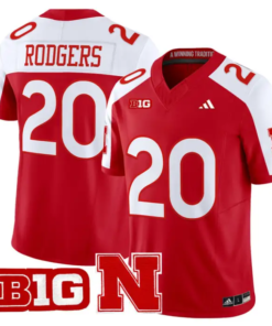 Johnny Rodgers Jersey #20 Nebraska Cornhuskers 2026 Vapor Stitched 7 Johnny Rodgers Jersey #20 Nebraska Cornhuskers 2026 Vapor Stitched by My Store NCAA Football Jerseys