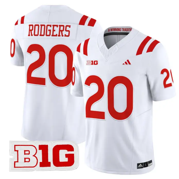 Johnny Rodgers Jersey #20 Nebraska Cornhuskers 2026 Vapor Stitched 5 Johnny Rodgers Jersey #20 Nebraska Cornhuskers 2026 Vapor Stitched by My Store NCAA Football Jerseys