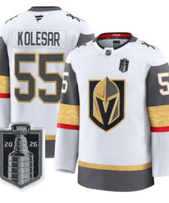 Keegan Kolesar Jersey #55 Vegas Golden Knights 2026 Stanley Cup Stitched by Hockey David