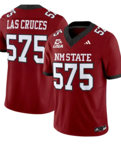 Las Cruces Jersey #575 New Mexico State 2026 Vapor Limited Stitched by My Store NCAA Football Jerseys