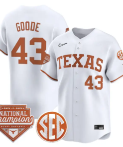 Leighann Goode Jersey #43 Texas 2026 Back-To-Back World SeriesChampions by My Store