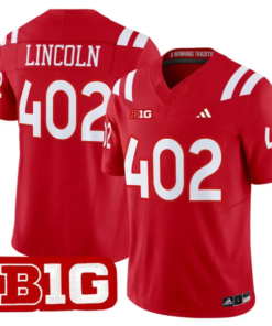Lincoln Jersey #402 Nebraska Cornhuskers 2026 Vapor Limited Stitched by My Store NCAA Football Jerseys