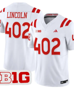 Lincoln Jersey #402 Nebraska Cornhuskers 2026 Vapor Limited Stitched by My Store NCAA Football Jerseys