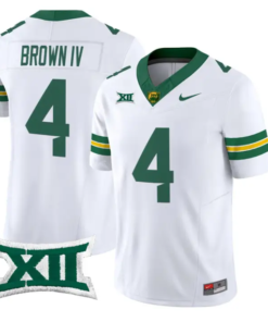 Louis Brown IV Jersey #4 Baylor Bears 2026 Vapor Limited Stitched by My Store NCAA Football Jerseys