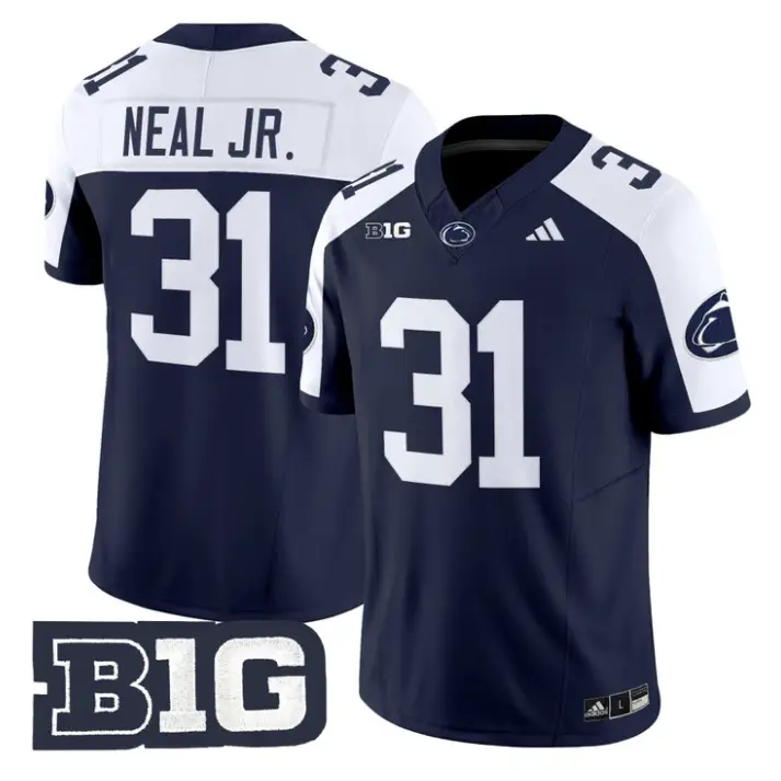 Marcus Neal Jr Jersey #31 Penn State Nittany 2026 Limited Stitched by My Store NCAA Football Jerseys
