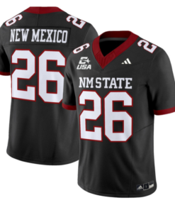 New Mexico Jersey #26 New Mexico State 2026 Vapor Limited Stitched by My Store NCAA Football Jerseys