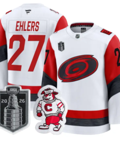 Nikolaj Ehlers Jersey #27 Carolina Hurricanes 2026 Stanley Cup Stitched 6 Nikolaj Ehlers Jersey #27 Carolina Hurricanes 2026 Stanley Cup Stitched by Hockey David