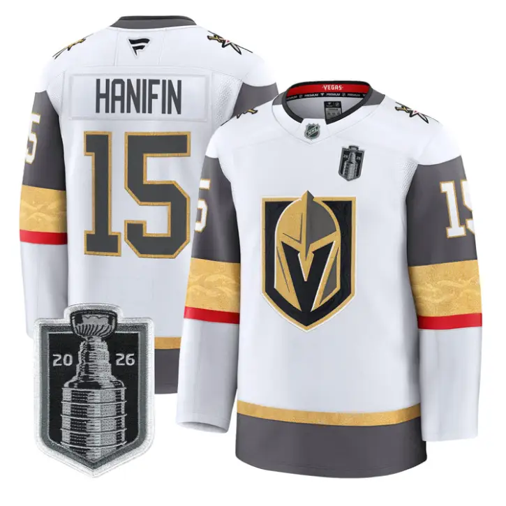 Noah Hanifin Jersey #15 Vegas Golden Knights 2026 Stanley Cup Stitched by Hockey David