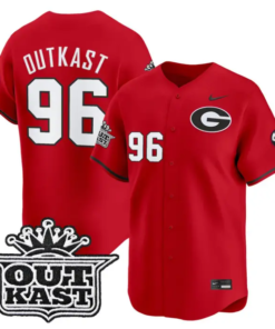 OutKast Jersey #96 Georgia Bulldogs Baseball 2026 Outkast Stitched 7 OutKast Jersey #96 Georgia Bulldogs Baseball 2026 Outkast Stitched by My Store
