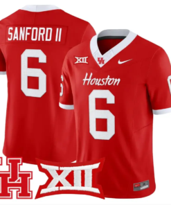 Re'Shaun Sanford II Jersey #6 Houston Cougars 2026 Limited Stitched 9 Re'Shaun Sanford II Jersey #6 Houston Cougars 2026 Limited Stitched by My Store NCAA Football Jerseys