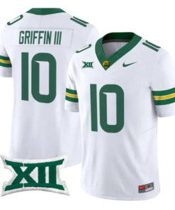 Robert Griffin IIIJersey #10 Baylor Bears 2026 Vapor Limited Stitched by My Store NCAA Football Jerseys