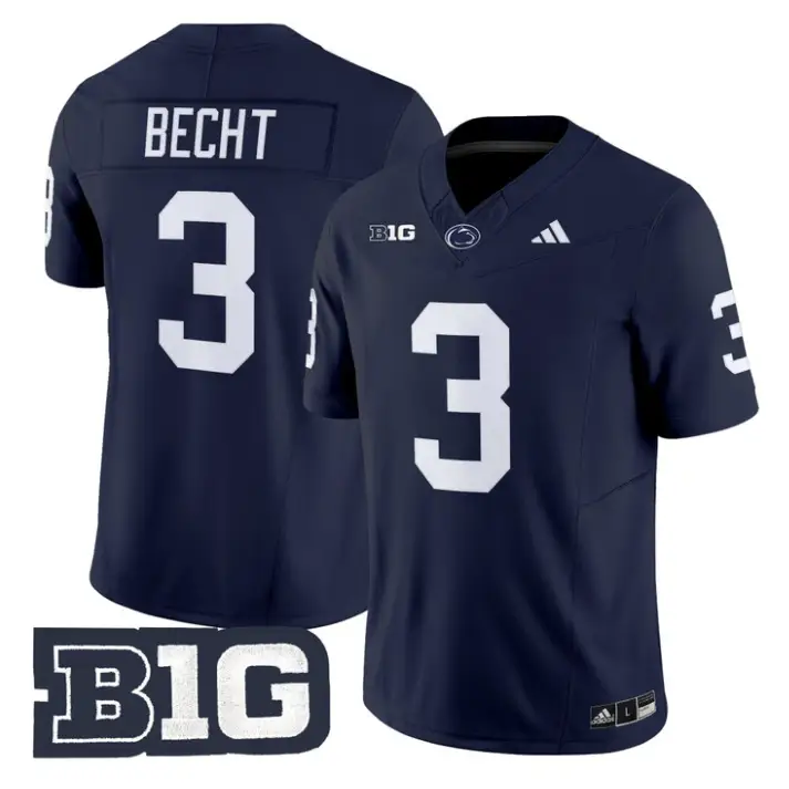 Rocco Becht Jersey #3 Penn State Nittany 2026 Limited Stitched 2 Rocco Becht Jersey #3 Penn State Nittany 2026 Limited Stitched by My Store NCAA Football Jerseys