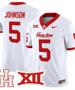 Stephon Johnson Jersey #5 Houston Cougars 2026 Vapor Limited Stitched Black Alter 10 Stephon Johnson Jersey #5 Houston Cougars 2026 Vapor Limited Stitched Black Alter by My Store NCAA Football Jerseys
