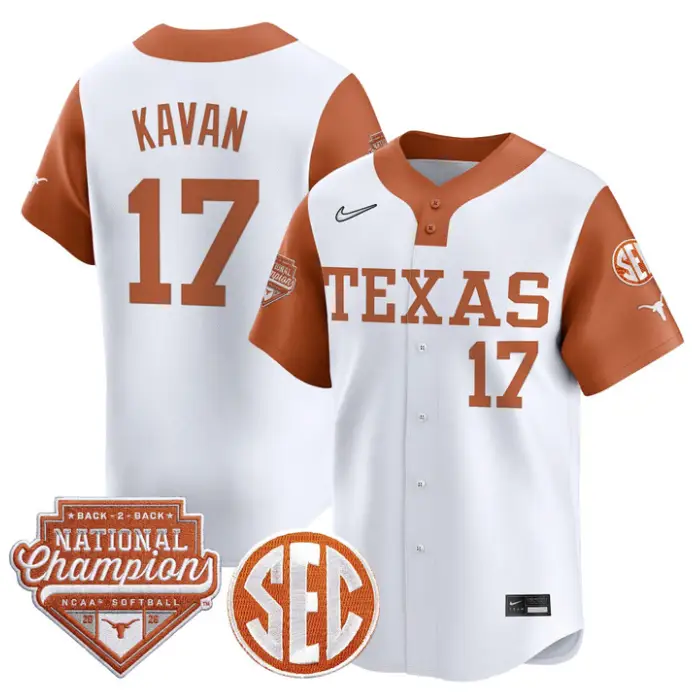 Teagan Kavan Jersey #17 Texas 2026 Back-To-Back World SeriesChampions by My Store