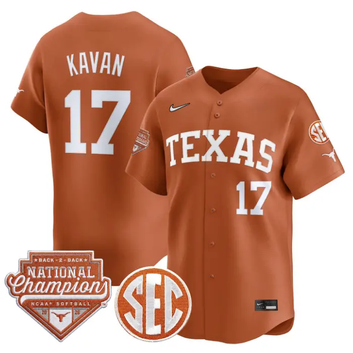 Teagan Kavan Jersey #17 Texas 2026 Back-To-Back World SeriesChampions by My Store