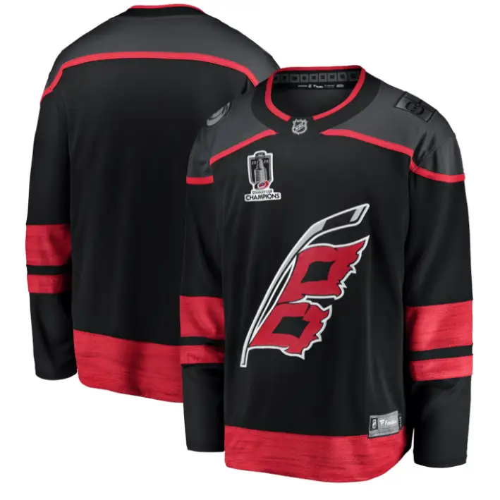 Team Jersey Blank Carolina Hurricanes 2026 Stanley Cup Champions Black 1 Team Jersey Blank Carolina Hurricanes 2026 Stanley Cup Champions Black by Hockey David