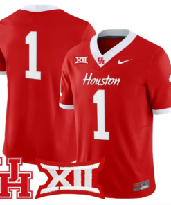 Team Jersey #1 Houston Cougars 2026 Vapor Limited Stitched 9 Team Jersey #1 Houston Cougars 2026 Vapor Limited Stitched by My Store NCAA Football Jerseys