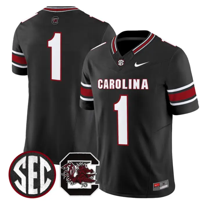 Team Jersey #1 South Carolina Gamecocks 2026 Limited Stitched 2 Team Jersey #1 South Carolina Gamecocks 2026 Limited Stitched by My Store NCAA Football Jerseys
