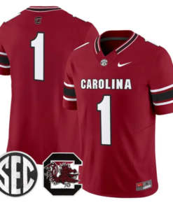 Team Jersey #1 South Carolina Gamecocks 2026 Limited Stitched 9 Team Jersey #1 South Carolina Gamecocks 2026 Limited Stitched by My Store NCAA Football Jerseys