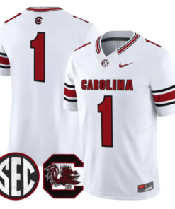Team Jersey #1 South Carolina Gamecocks 2026 Limited Stitched 10 Team Jersey #1 South Carolina Gamecocks 2026 Limited Stitched by My Store NCAA Football Jerseys