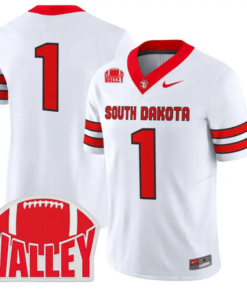 Team Jersey #1 South Dakota 2026 Vapor Limited Stitched by My Store NCAA Football Jerseys