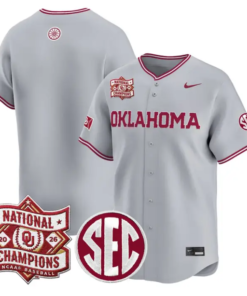 Team Jersey Blank Oklahoma 2026 National Champions Patch Stitched 6 Team Jersey Blank Oklahoma 2026 National Champions Patch Stitched by My Store