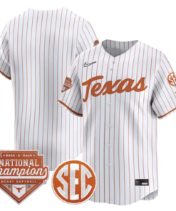 Team Jersey Blank Texas 2026 Back-To-Back World SeriesChampions by My Store