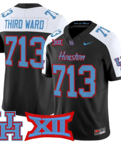 Third Ward Jersey #713 Houston Cougars 2026 Vapor Limited Stitched by My Store NCAA Football Jerseys