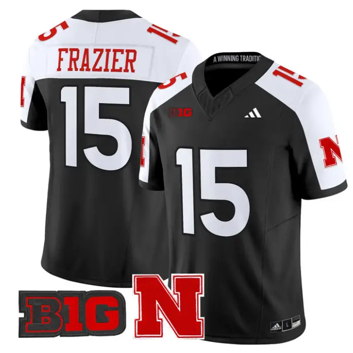 Tommie Frazier Jersey #15 Nebraska Cornhuskers 2026 Vapor Stitched 1 Tommie Frazier Jersey #15 Nebraska Cornhuskers 2026 Vapor Stitched by My Store NCAA Football Jerseys