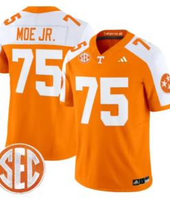 Wendell Moe Jr Jersey #75 Tennessee Vols 2026 Vapor Limited Stitched 10 Wendell Moe Jr Jersey #75 Tennessee Vols 2026 Vapor Limited Stitched by My Store NCAA Football Jerseys