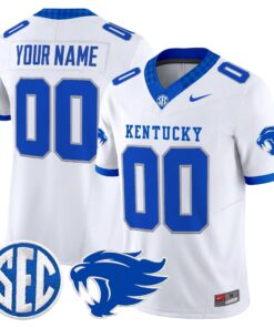 UK 2026 Vapor Limited Custom Jersey - Stitched by Kentucky Wildcats