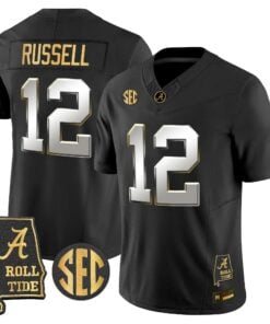 Alabama Crimson Tide 2026 Gold Vapor Limited Jersey - Alabama Map - Stitched 78 BAMA 2026 Gold Vapor Limited Jersey - Alabama Map - Stitched by Alabama Crimson Tide