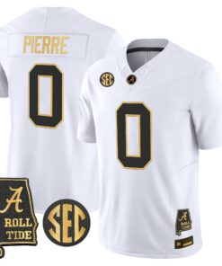 Alabama Crimson Tide 2026 Gold Vapor Limited Jersey - Alabama Map - Stitched 65 BAMA 2026 Gold Vapor Limited Jersey - Alabama Map - Stitched by Alabama Crimson Tide