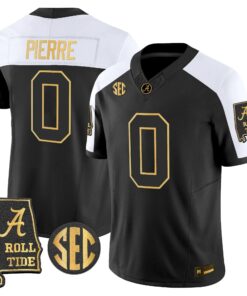 Alabama Crimson Tide 2026 Gold Vapor Limited Jersey - Alabama Map - Stitched 89 BAMA 2026 Gold Vapor Limited Jersey - Alabama Map - Stitched by Alabama Crimson Tide