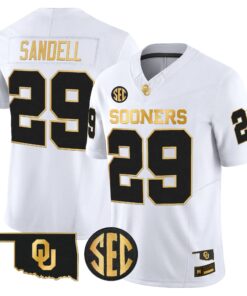 Oklahoma Sooners 2026 Gold Vapor Limited Jersey - Stitched 57 OU 2026 Gold Vapor Limited Jersey - Stitched by Digigearus