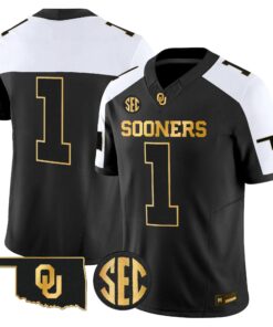 Oklahoma Sooners 2026 Gold Vapor Limited Jersey - Stitched 79 OU 2026 Gold Vapor Limited Jersey - Stitched by Digigearus