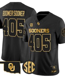 OU 2026 Gold Vapor Limited Jersey - Stitched by Digigearus