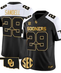 Oklahoma Sooners 2026 Gold Vapor Limited Jersey - Stitched 77 OU 2026 Gold Vapor Limited Jersey - Stitched by Digigearus