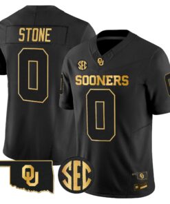 Oklahoma Sooners 2026 Gold Vapor Limited Jersey - Stitched 44 OU 2026 Gold Vapor Limited Jersey - Stitched by Digigearus