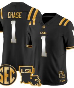 LSU Tigers 2026 Louisiana Patch Gold Vapor Limited Jersey - Stitched 67 LSU 2026 Louisiana Patch Gold Vapor Limited Jersey - Stitched by Digigearus
